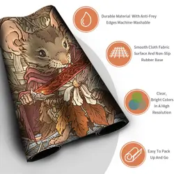 MABEL, HEIR TO CRAGFLAME - Magic The Gathering MTG Playmat TCG CCG MTG Playmat - Image 3