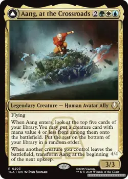 Aang, at the Crossroads [TLA - 203] - NM [Normal] TCG MTG - Image 1