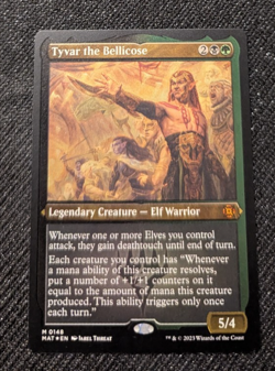 MTG Tyvar the Bellicose FOIL ETCHED MYTHIC MOM: The Aftermath NM/M Pack Fresh - Image 1