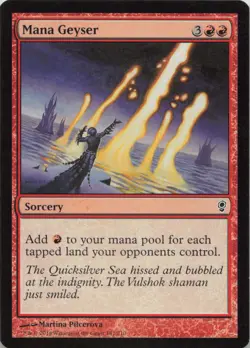 Mana Geyser C Conspiracy 147 LP MTG - Image 1