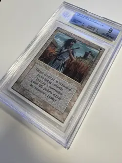 Swords to Plowshares Summer Magic / Edgar BGS Mint 9 Vintage Magic MTG - Image 3