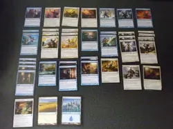 MtG Magic the Gathering Blue White Heroic Deck - Image 1