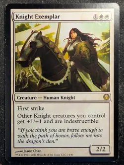 Knight Exemplar - Duel Decks: Knights vs Dragons (MTG) - Image 1