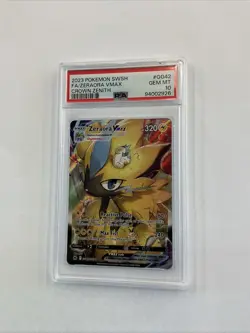 2023 Pokemon Zeraora VMAX #GG42 Gem Mint 10 PSA --S2G-- - Image 1