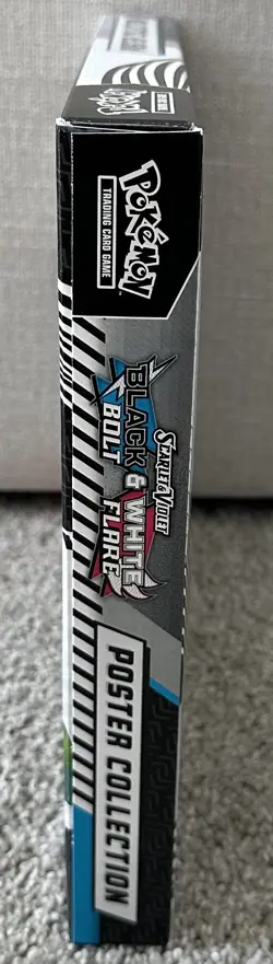 POKEMON SV10.5 BLACK BOLT WHITE FLARE POSTER COLLECTION BOX SEALED - Image 4