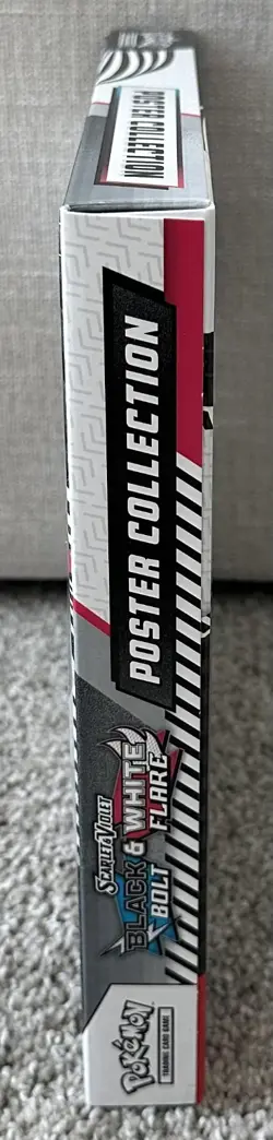 POKEMON SV10.5 BLACK BOLT WHITE FLARE POSTER COLLECTION BOX SEALED - Image 5