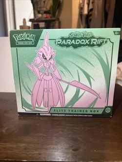 Pokemon TCG Paradox Rift Elite Trainer Box (Iron Valient) ETB BRAND NEW SEALED - Image 1