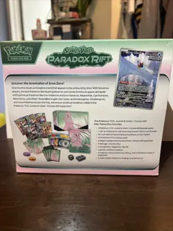Pokemon TCG Paradox Rift Elite Trainer Box (Iron Valient) ETB BRAND NEW SEALED - Image 3