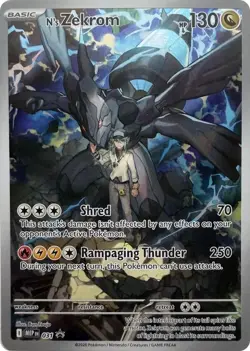 Pokemon N's Zekrom - Promo ME: Mega Evolution Promo 031 NM - Image 1