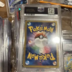 2009 Ampharos Prime 034/070 1st edition rev. Foil HeartGold Coll HGSS L1 PSA 8 - Image 2