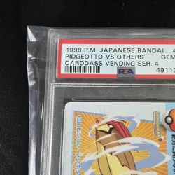 PSA 10 Pidgeotto vs Others #139 1998 Bandai Carddass Japanese Pokemon - Pop 29 - Image 2