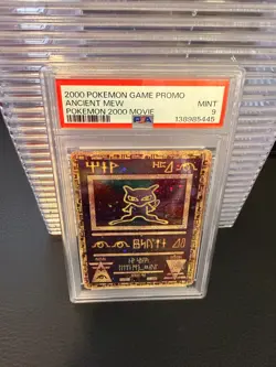 2000 Pokemon Game Movie Ancient Mew Promo PSA 9 MINT - Image 1
