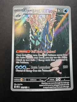 Clawitzer 141/132 Mega Evolution, Pokemon, MEG EN - Image 1