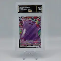 2021 Pokemon SWSH Shining Fates #51 FA/Ditto VMAX GMA 10 GEM MT - Image 1