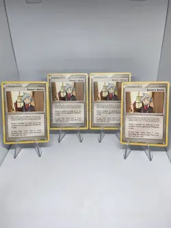 Pokemon TCG Steven's Advice 92/101 EX Hidden Legends Vintage WOTC X4 (Playset!) - Image 1