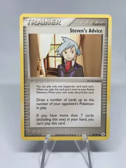 Pokemon TCG Steven's Advice 92/101 EX Hidden Legends Vintage WOTC X4 (Playset!) - Image 3