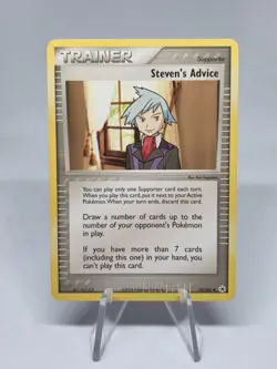 Pokemon TCG Steven's Advice 92/101 EX Hidden Legends Vintage WOTC X4 (Playset!) - Image 5