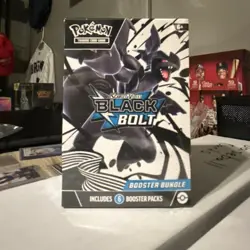 Pokemon TCG Scarlet & Violet Black Bolt Booster Box Zekrom FACTORY SEALED - Image 1