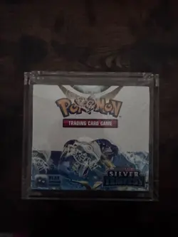 Pokemon Silver Tempest Booster Box Sealed with Acrylic Case - Image 2