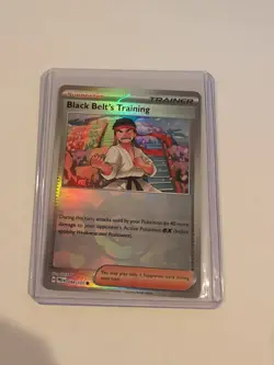 Black Belt's Training 098/131 Prismatic Evolutions PokeBall Reverse Holo Pokemon - Image 1