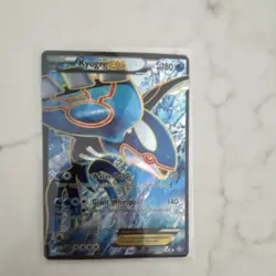 Pokemon Kyogre EX Full Art Holo Ultra Rare 148/160 XY Primal Clash 180HP TCG - Image 1
