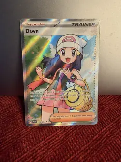 Pokemon Dawn Full Art Ultra Rare Holo 118/094 Phantasmal Flames Trainer - Image 1