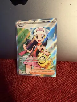 Pokemon Dawn Full Art Ultra Rare Holo 118/094 Phantasmal Flames Trainer - Image 2