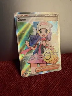 Pokemon Dawn Full Art Ultra Rare Holo 118/094 Phantasmal Flames Trainer - Image 3