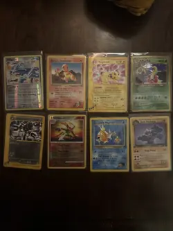 Pokemon TCG Vintage Lot Of 8 NM-DMG - Image 1