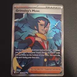 Pokemon Grimsley's Move Ultra Rare Holo Trainer 120/094 Me02 EN - Image 1