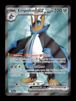 EMPOLEON EX 114/094 ULTRA RARE PHANTASMAL FLAMES POKEMON HOLO NM/M - Image 1