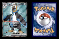 EMPOLEON EX 114/094 ULTRA RARE PHANTASMAL FLAMES POKEMON HOLO NM/M - Image 3