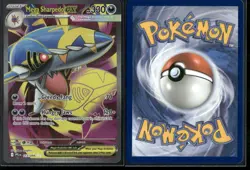 ✰ MEGA SHARPEDO EX 113/094 ULTRA RARE PHANTASMAL FLAMES POKEMON ✰ NM/M - Image 1
