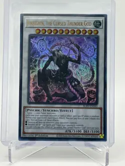 Yugioh Juraishin, The Cursed Thunder God ALIN-EN043 1st Ed Ultra Rare NM 🥶 - Image 1