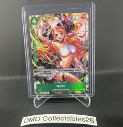 One Piece TCG - OP14 - Nami Alt Art - OP14-031 - The Azure Sea's Seven - NM - Image 1