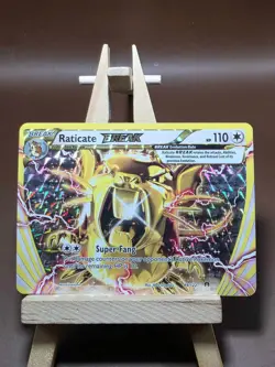 HP Raticate Break - 89/122 - Pokemon Breakpoint XY Ultra Rare Card - Image 1