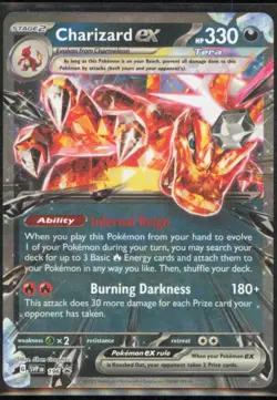 Charizard EX Promo SV: Scarlet & Violet Promo Cards #196 [Near Mint] Pokemon TCG - Image 1