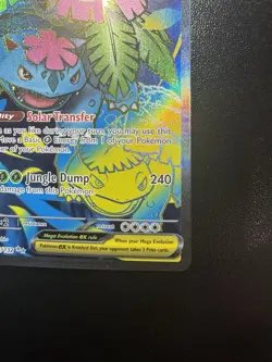 Pokemon TCG Mega-Venusaur-EX Evolutions Holo Full Art Ultra Rare Card 155/132 - Image 5