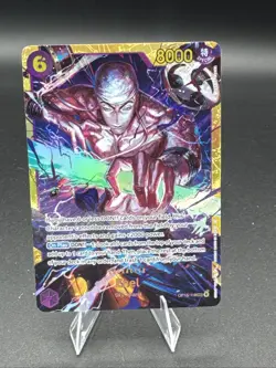 Bandai One Piece CCG Enel OP15-118 Foil Character Card 6 Cost 8000 Power - Image 1