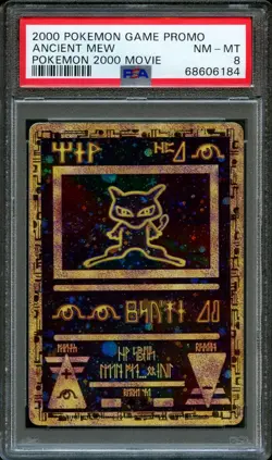 Pokemon | Ancient Mew | PSA 8 Near Mint | Movie 2000 Promo Graded Card - Image 1