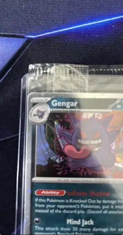 Pokemon Gengar 050/088 Promo GameStop Holo Stage 2 Ghost Card 130 HP - Image 4