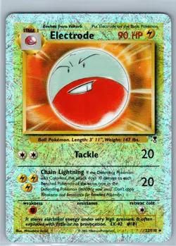 Pokemon Card - Electrode 22/110 - Legendary Collection Rare Reverse Holo WOTC - Image 1