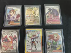 Awesome Pokemon Card Lot 6 NM Cards Promo IR Supporters Great Deal! - Image 1