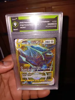 Degree MINT 9 Dialga VSTAR 210/189 Astral Radiance Pokemon Card - Image 2