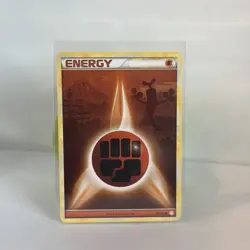 Pokemon TCG Fighting Energy 120/123 Heartgold & Soulsilver Basic English Card NM - Image 1