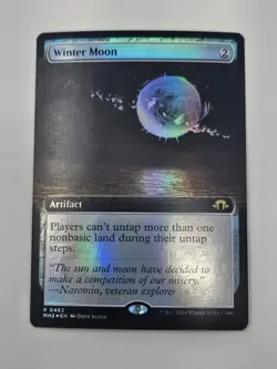 MTG: Modern Horizons 3 - Winter Moon (Extended Art Foil) - Image 1