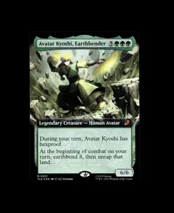 Avatar Kyoshi, Earthbender (Extended Art) Avatar: The Last Airbender: EL Foil - Image 1