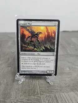 MTG Plague Myr, Mirrodin Besieged, Light Played, English - Image 1