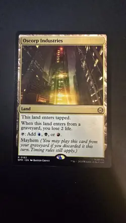 Oscorp Industries R Marvel's Spider-Man 182 NM - Image 1