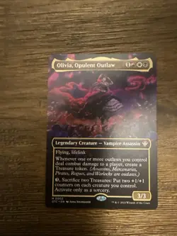 Olivia, Opulent Outlaw (Borderless) Commander: Outlaws of Thunder Junction - Image 1